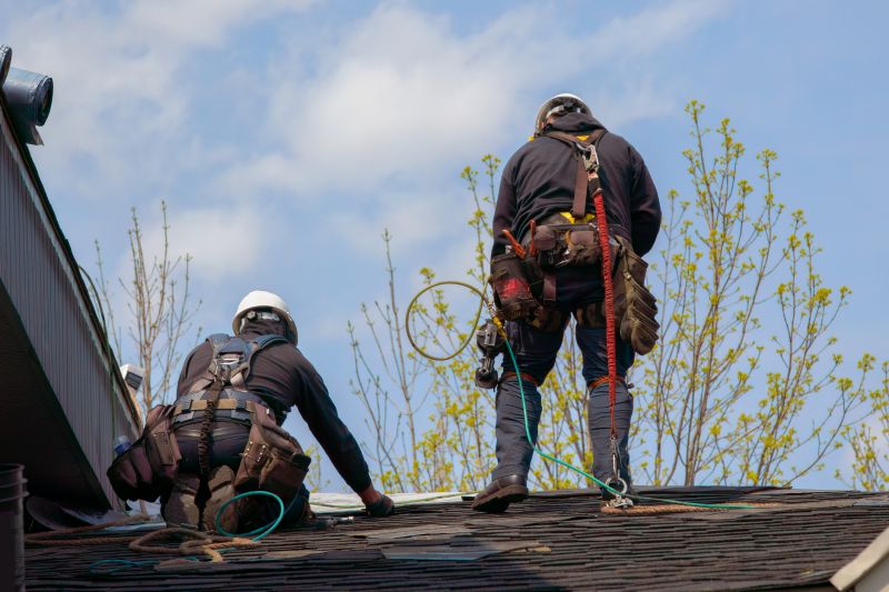 Roofing Work in Spring